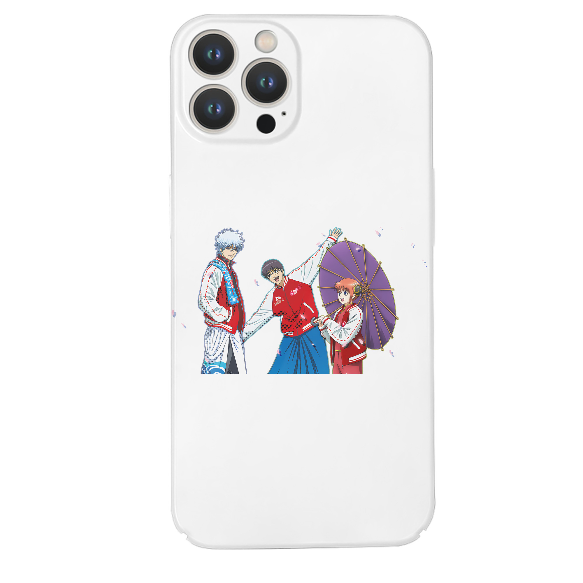 （画像用） ぎんたま 坂田銀時（さかたぎんとき） 神楽 志村新八（しむら しんぱち） GINTAMA Sakata Gintoki Kagura Shimura Shinpachi 【iPhone 14シリーズ対応】ハードケース